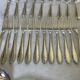 37-piece cutlery set. Silver-plated metal. Vintage