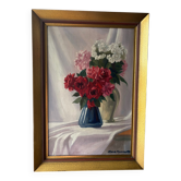 Signed bouquet of flowers