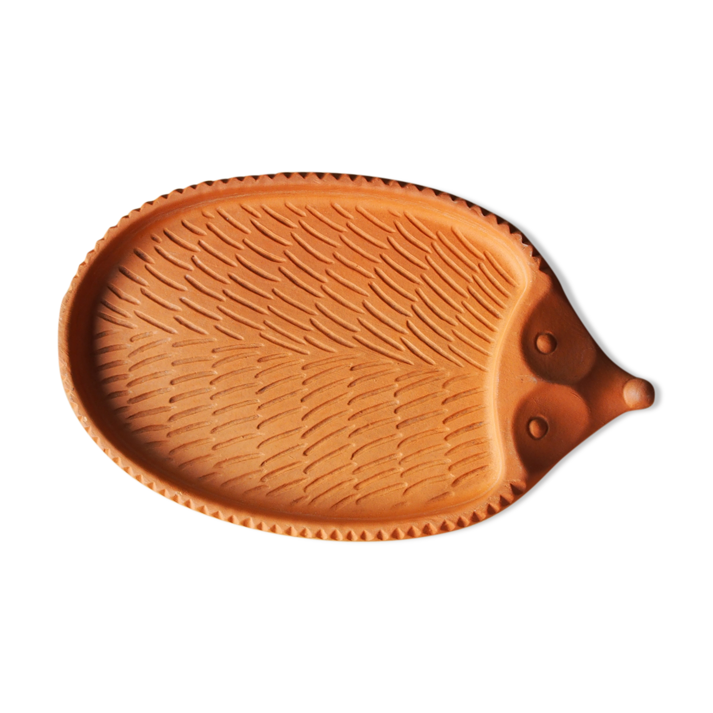 Decorative terracotta hedgehog, BAY. W-GERMANY 451 24