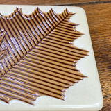 Verceram ceramic tray and butter dish