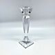Crystal candle holder