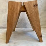 Tabouret en mélèze par Grégoire pour Edition Zéro, 2022