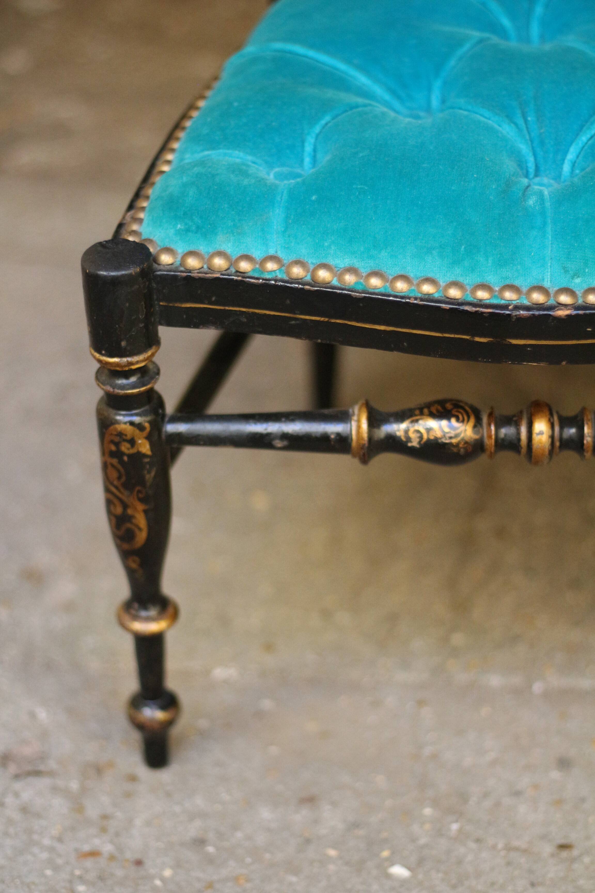 Adorable little chair from the Napoleon 3 period. Very good condition.