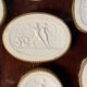 Collection of intaglio casts, souvenir of the Grand Tour, workshop of P. Paoletti, circa 1820.