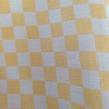 Rectangular vintage cotton tablecloth