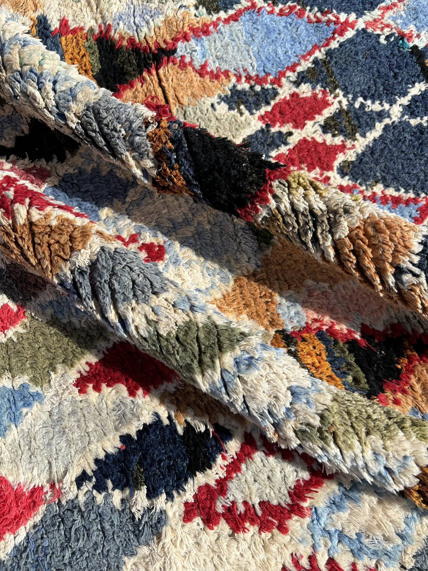 Berber Boucherouite rug
