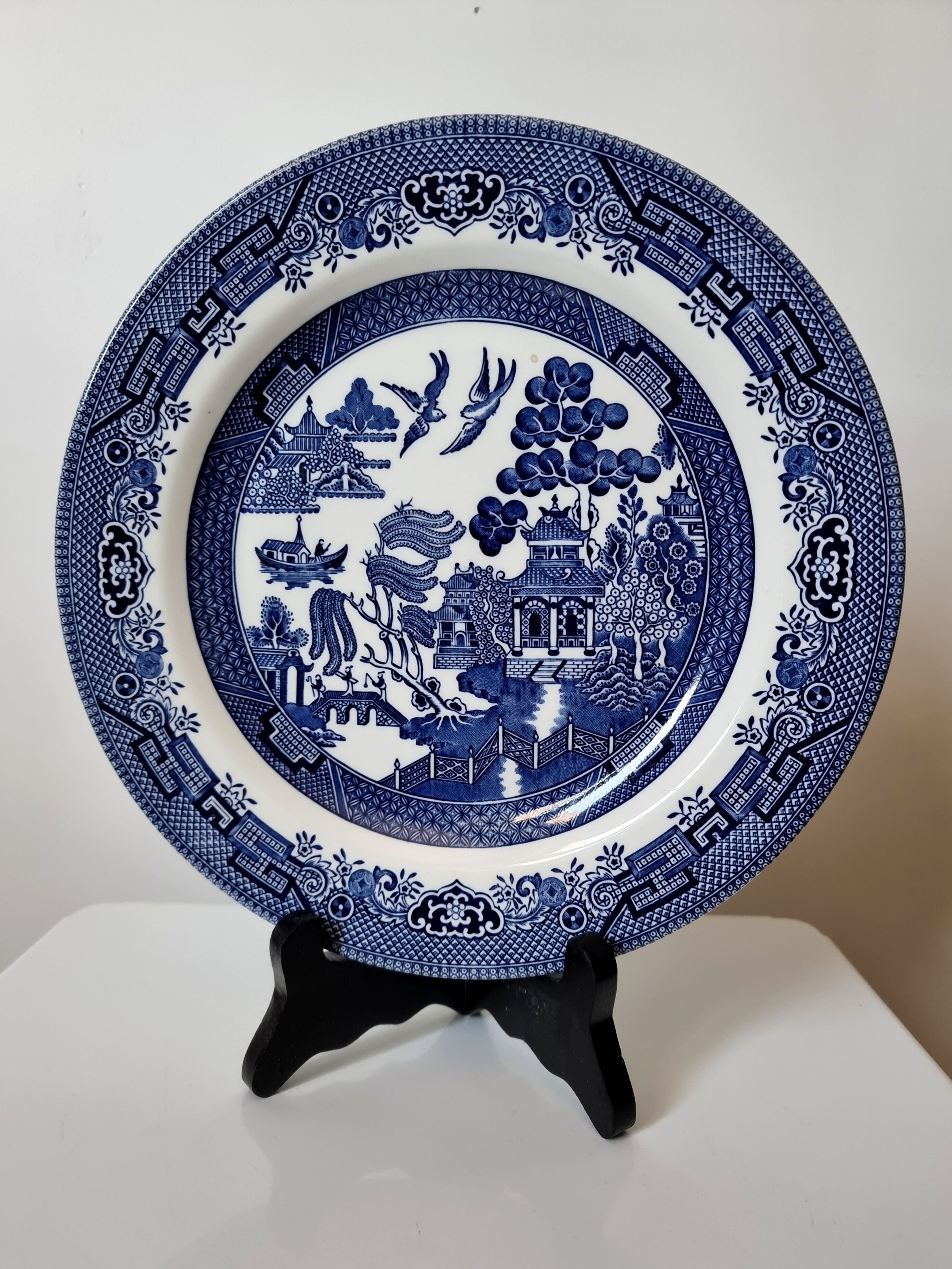 Churchill Blue English Plate