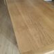 Oak and steel design table