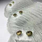 Original Murano wall lamps, Italy, 1970s