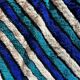 Tapis marocain en laine bleue