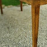 Solid oak farmhouse table 80x185