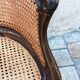 Fauteuil bergère de style Louis XV