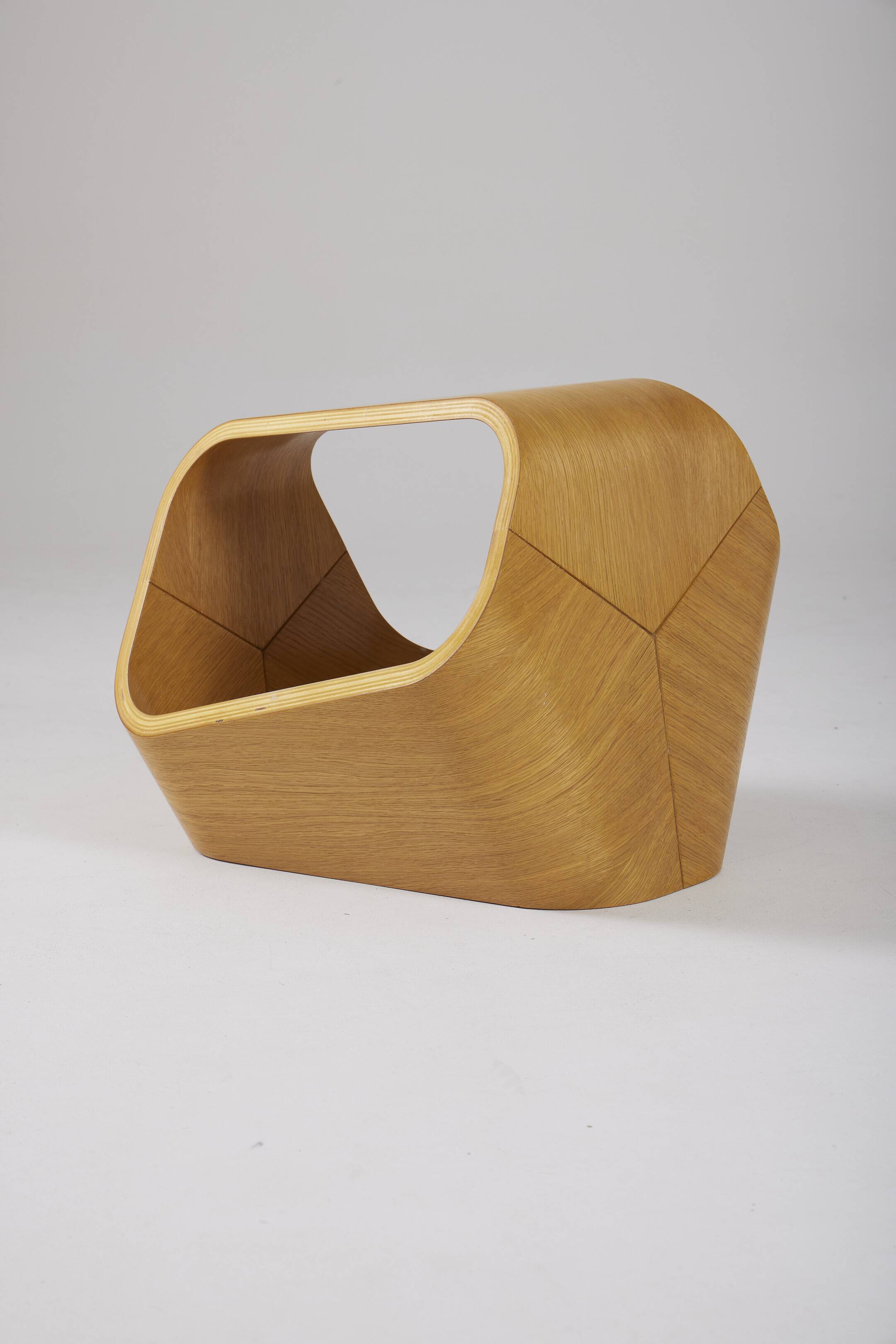 Enrico Cesana wooden stool