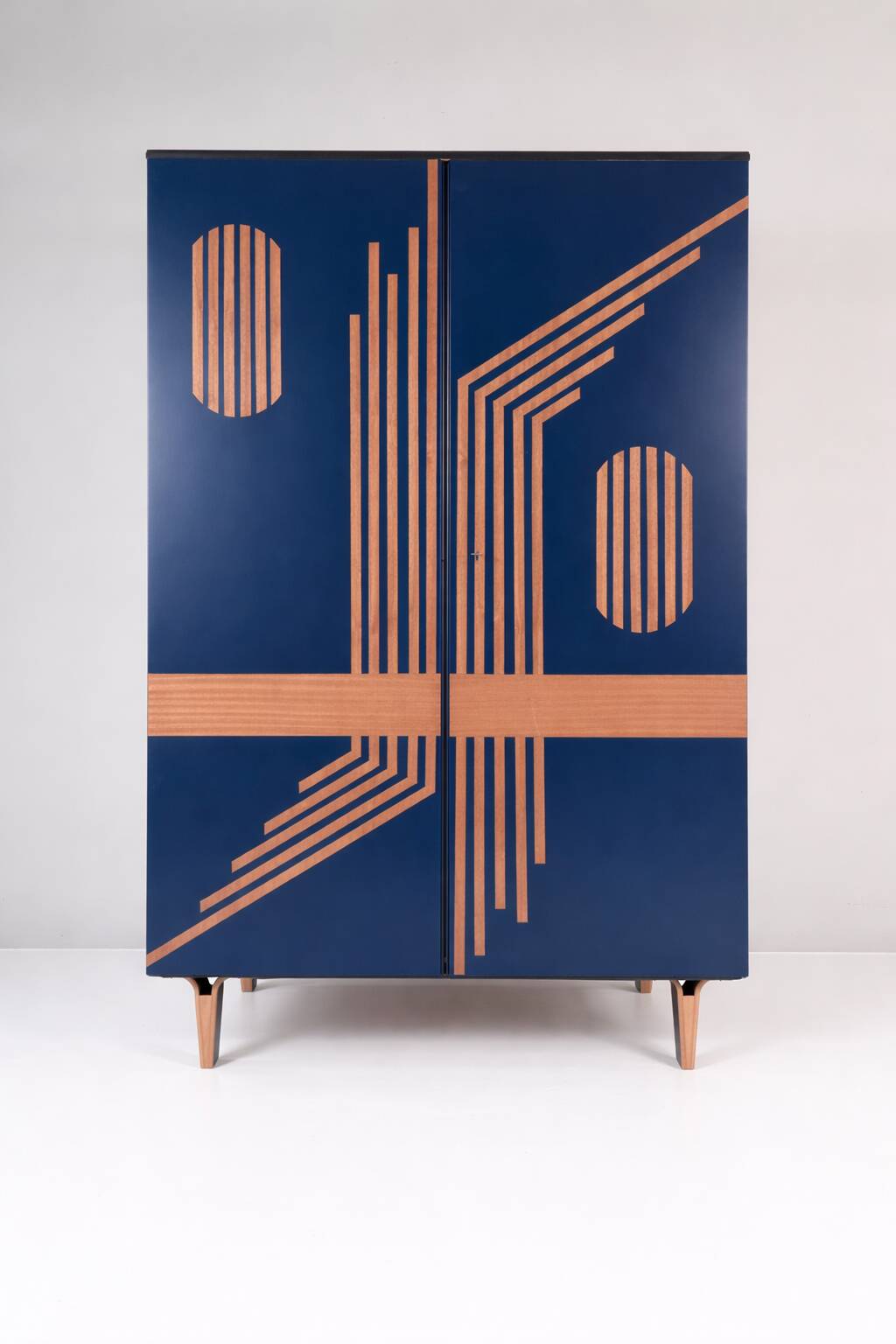 Vintage Wardrobe in Ash by Francisek Mezulanik, 1970s