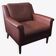 Danish mid century lounge chair in leather, 1960s