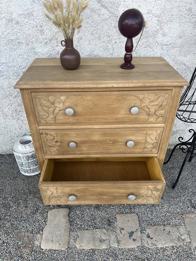 art deco chest of drawers