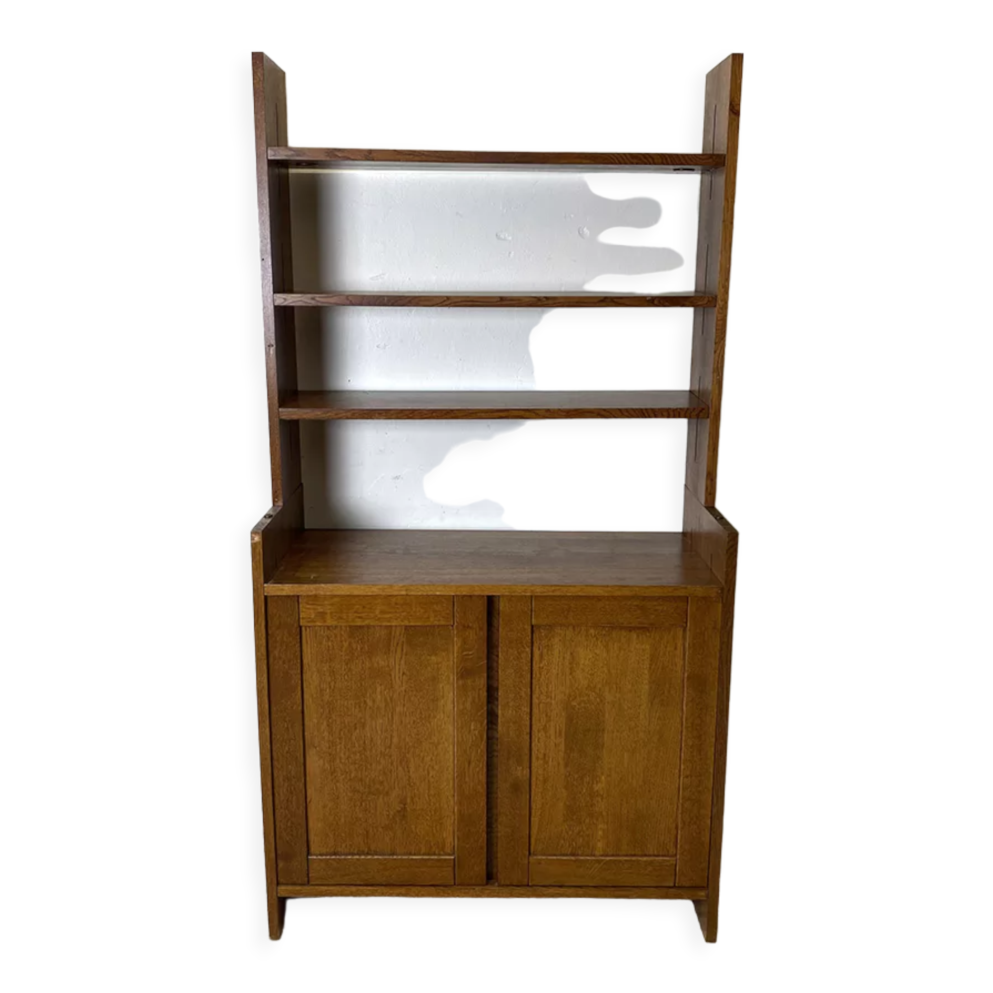 Etagère modulable chêne massif vintage 80's