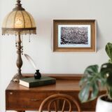 Toulouse, Haute-Garonne, photo print plate from 1942.