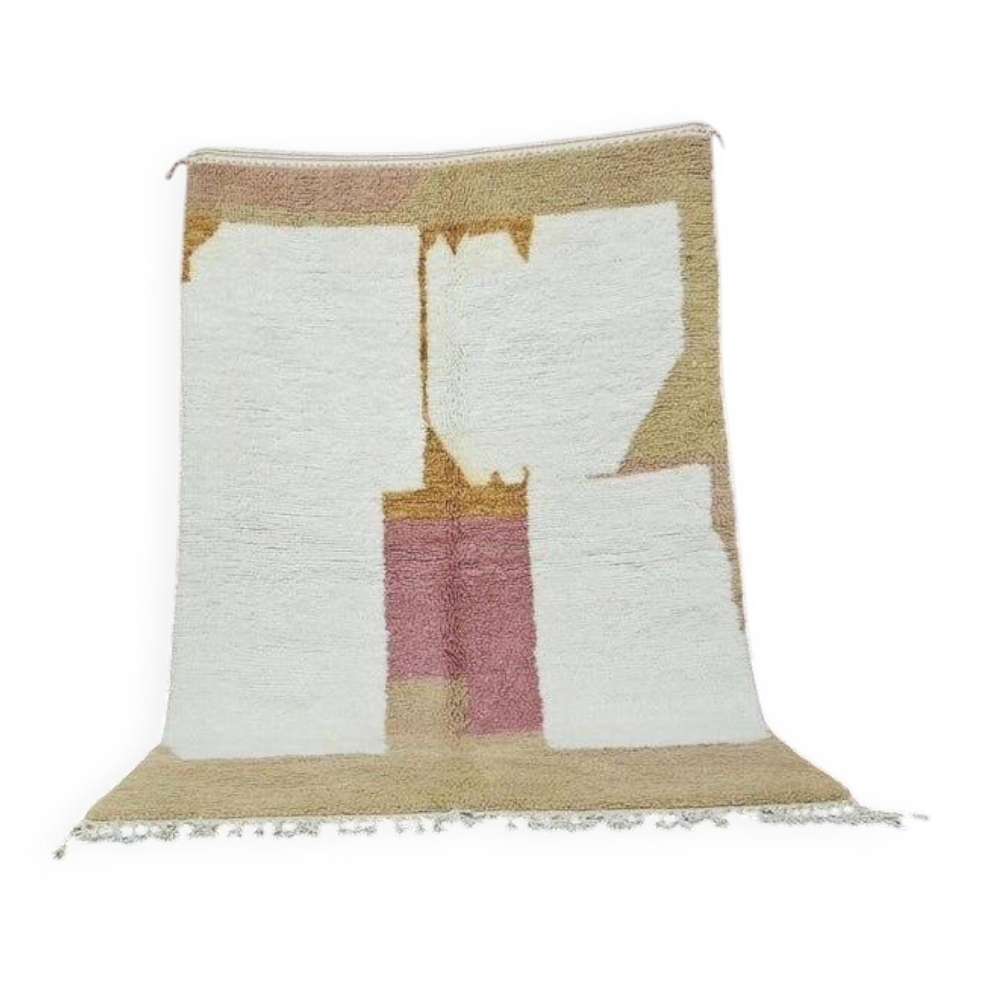 Authentic natural wool Moroccan rug 150/250 cm