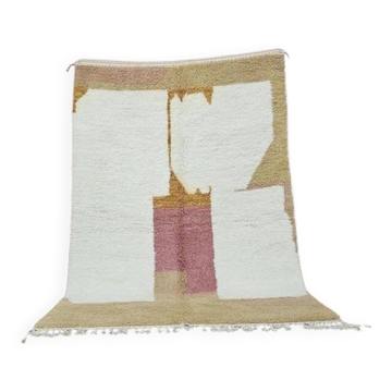 Tapis en laine naturelle authentique marocain 150/250 cm