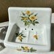Soap holder and porcelain hook of Limoges Champs-Elysées vintage 60
