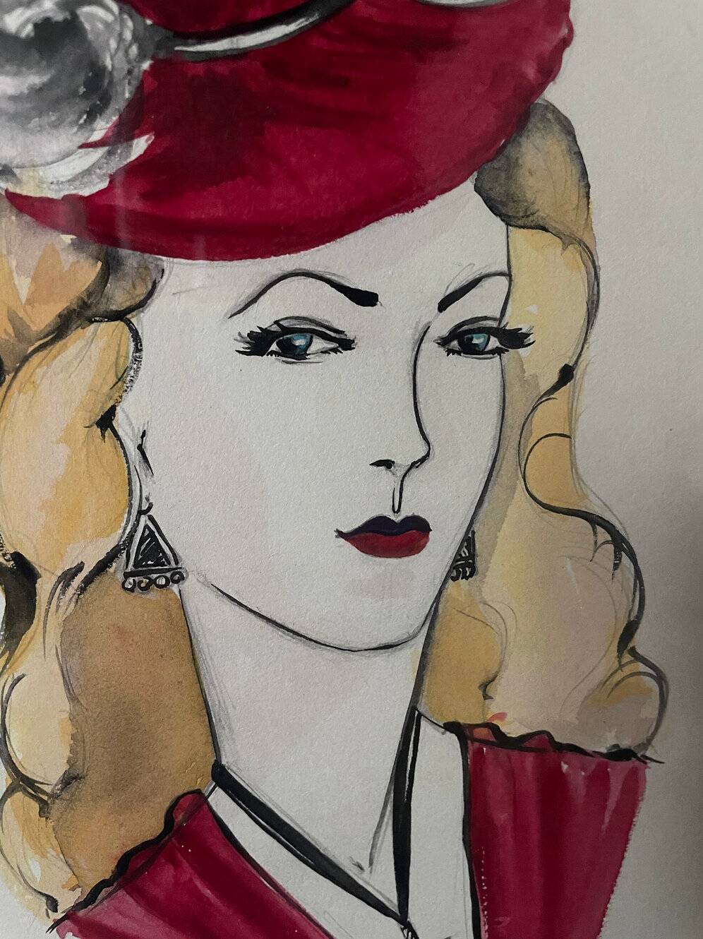 Dessin de mode G Mazoyer