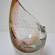 Murano bubble glass vase 70s