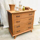 Commode vintage 1950 en chêne massif