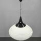 Suspension réglable tchèque, verre opalin, années 1970