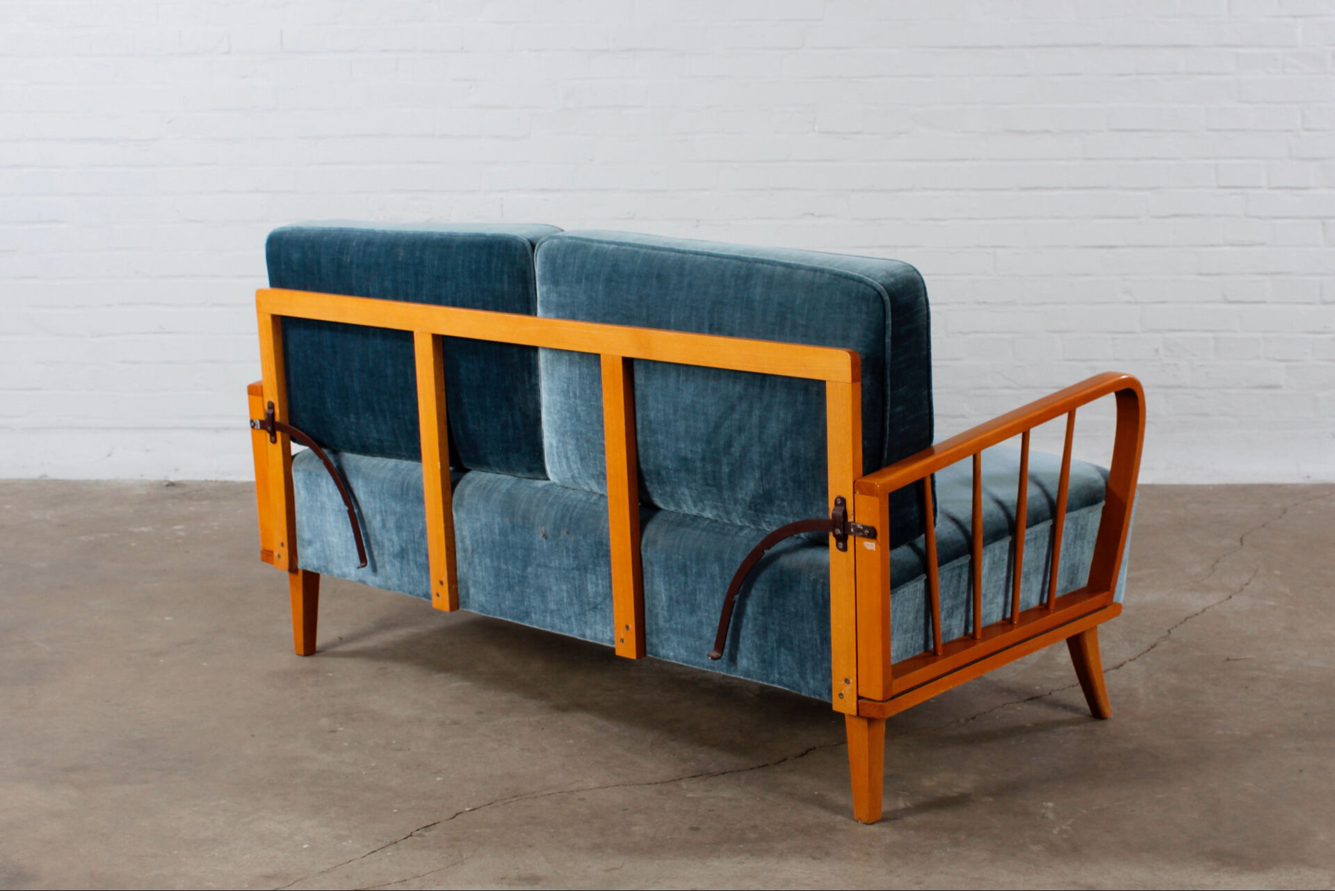 Vintage Daybed Sofa 3 Sitzer Mid Century 60er 50er