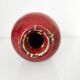 Chinese red ceramic vase 23 cm