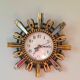 Horloge soleil 70s