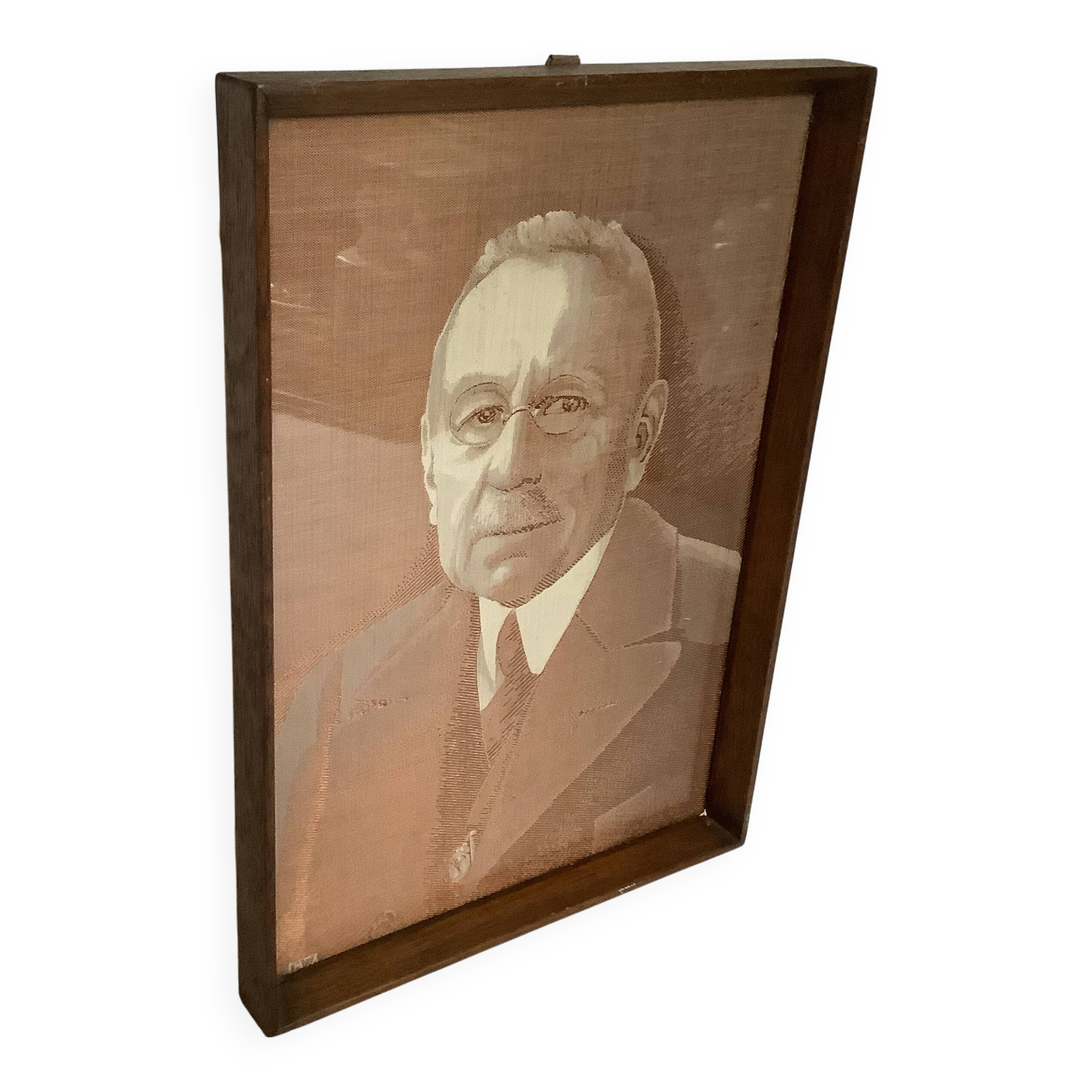Portrait of a man in a suit Anseele Edouard