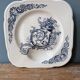 Plate / display Terre de Fer In Clairefontaine earthenware, Renaissance model