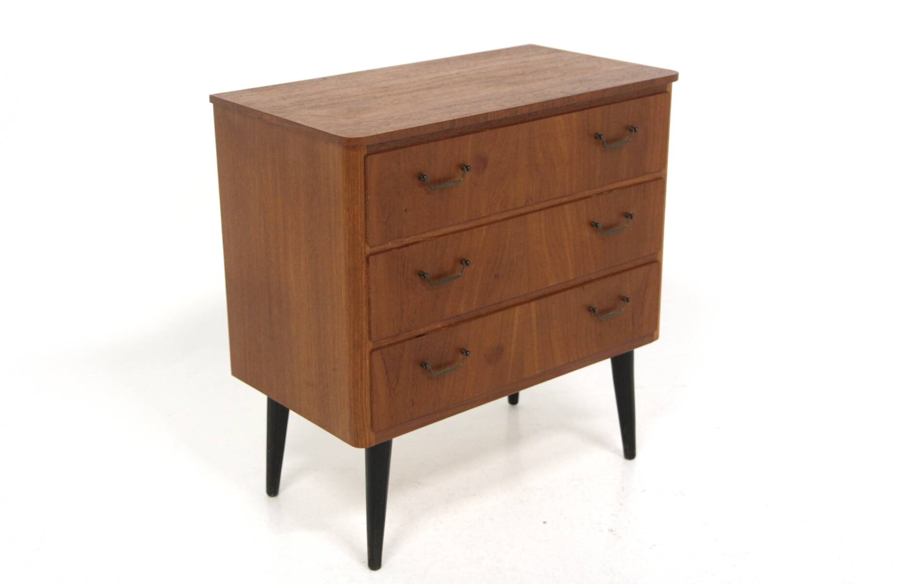 Scandinavian teak chest of drawers, Sweden, 1950