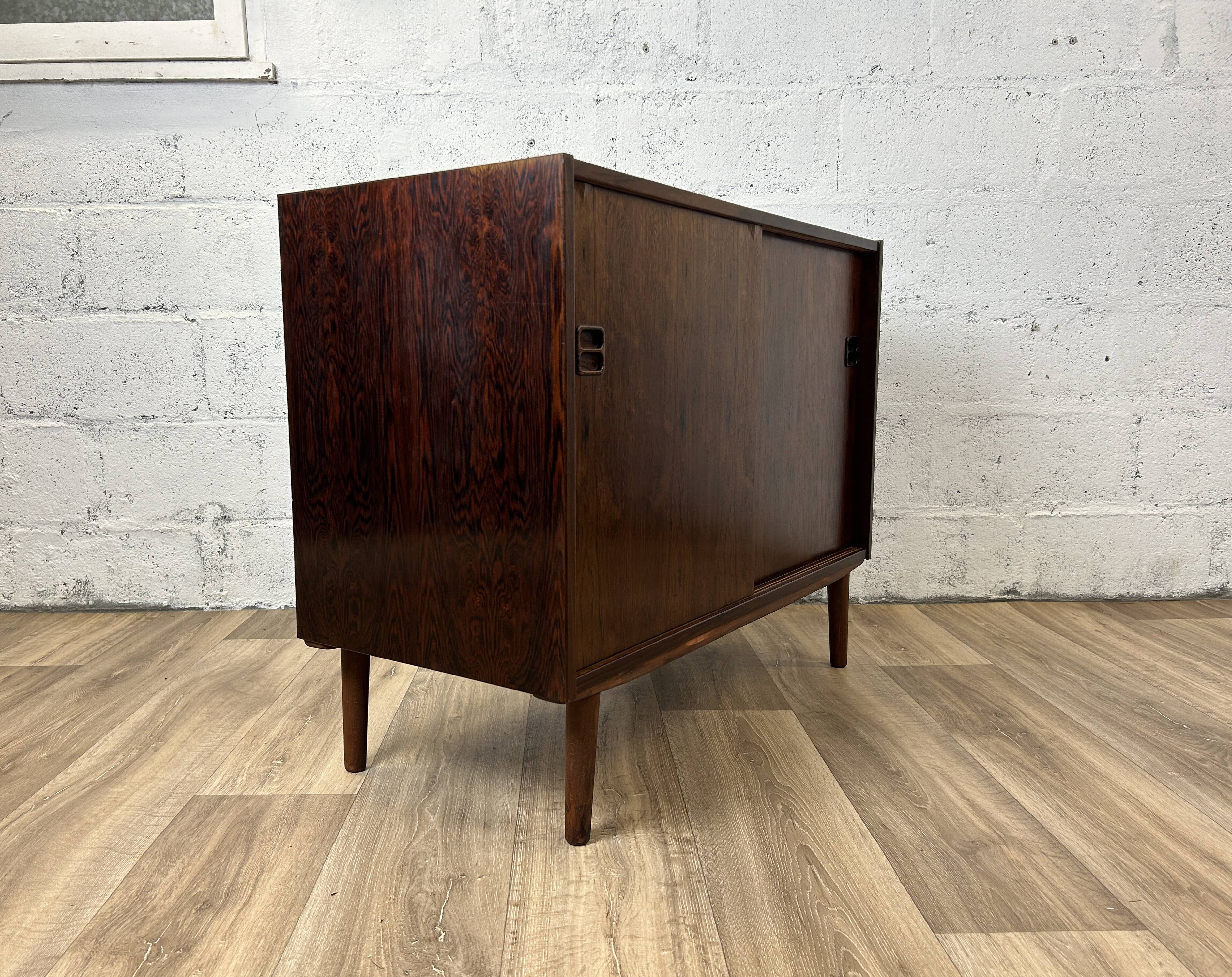 Vintage Scandinavian rosewood sideboard, 1960s