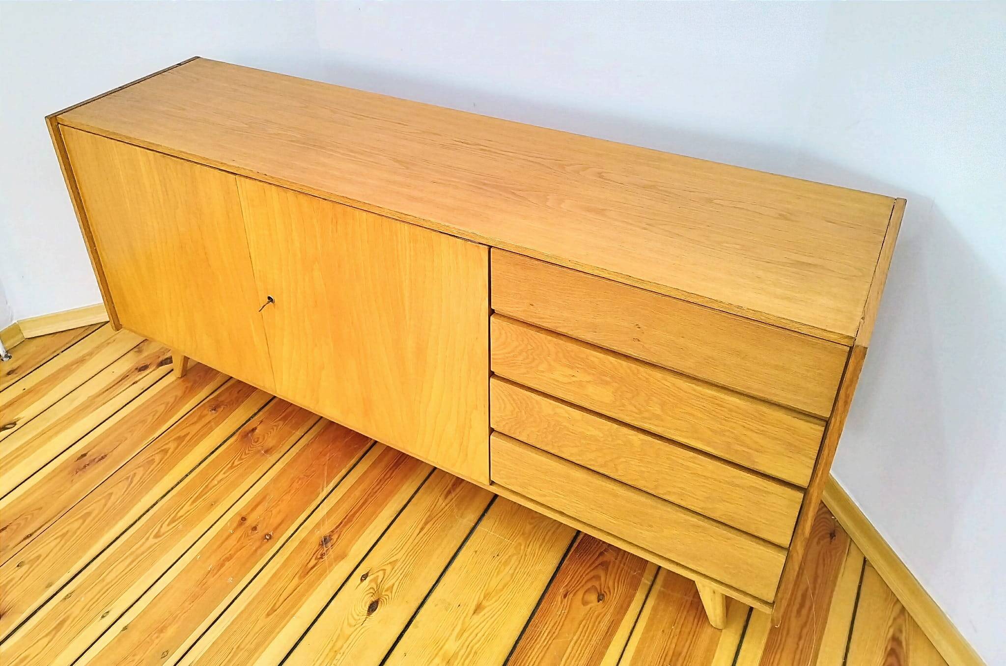 Czechoslovakian Sideboard by J. Jiroutek for Interier Prague, 1960s