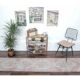 Pink Turkish Oushak Kilim Runner 59x299