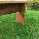 Banc en bois