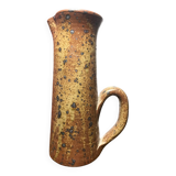 Pichet en grès néphrite années 50