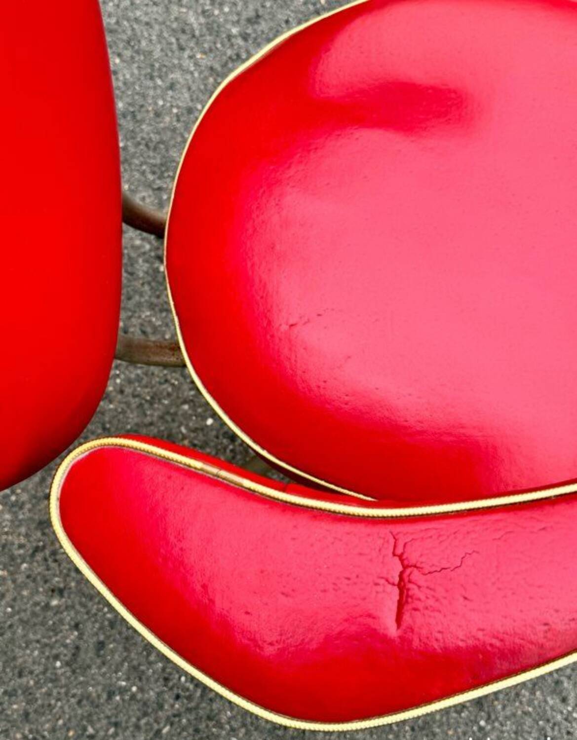 2 old vintage armchairs