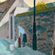 Street scene, Robert Mahelin (1889-1968)