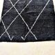 Tapis Beni Ouarain noir