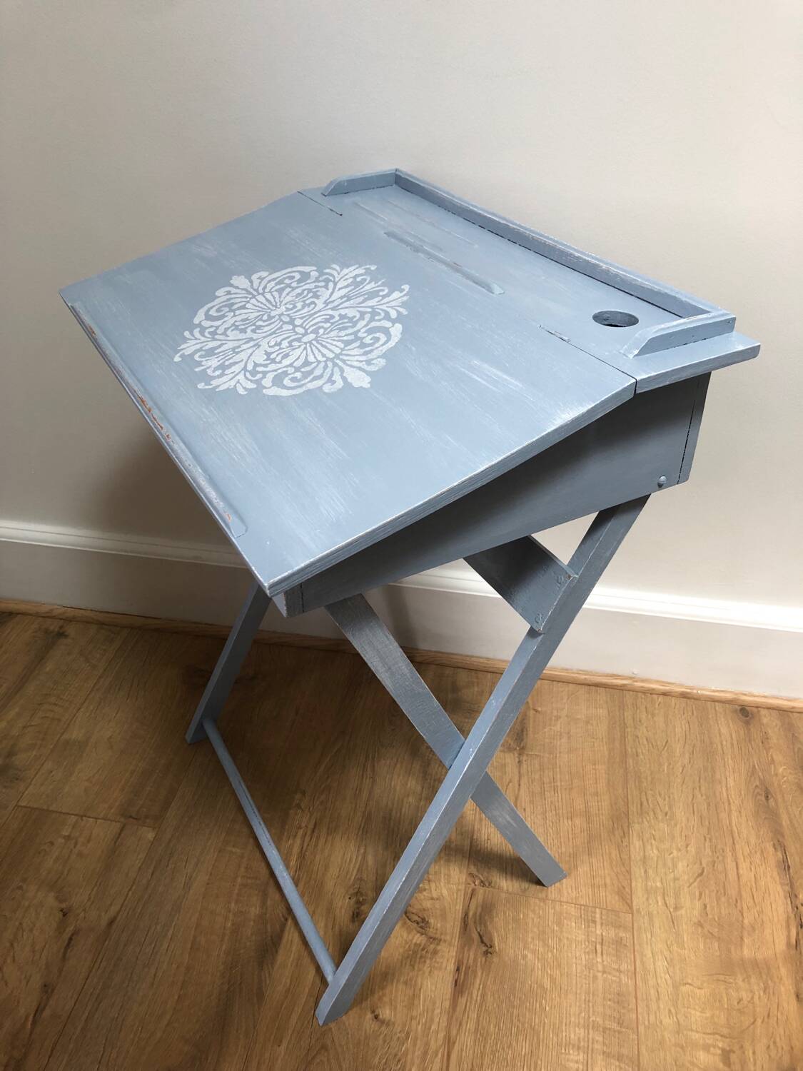 Pretty wooden children's desk/table.