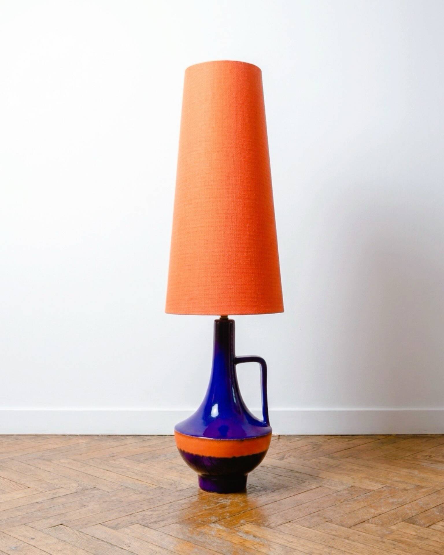 Large vintage floor lamp 140cm