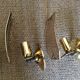 4 vintage wall lamps