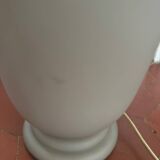 Grey opaline tulip lamp, Art Deco, typical 1930s