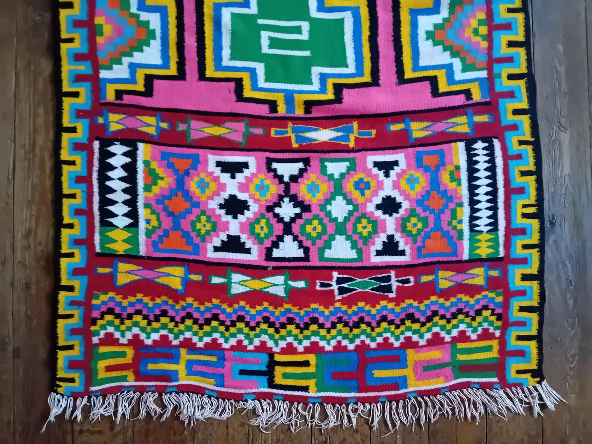 Handmade Algerian Berber Kilim 181x93cm
