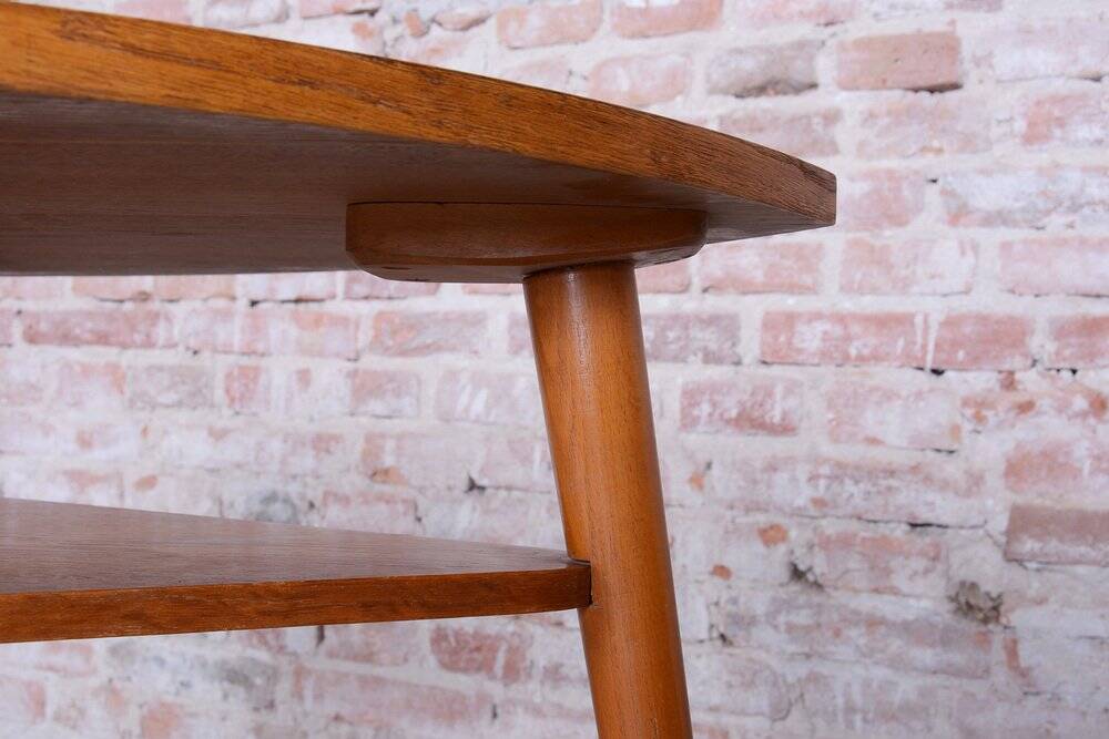 Mid-Century Wooden Table by Český Nábytek-Np Jičín, Czech, 1950s
