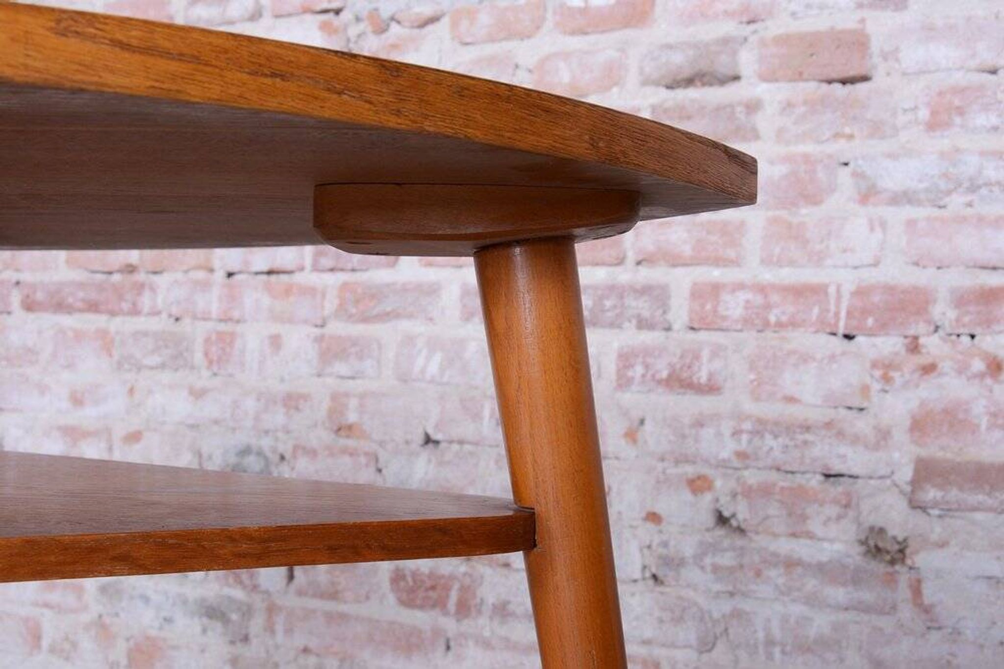 Mid-Century Wooden Table by Český Nábytek-Np Jičín, Czech, 1950s